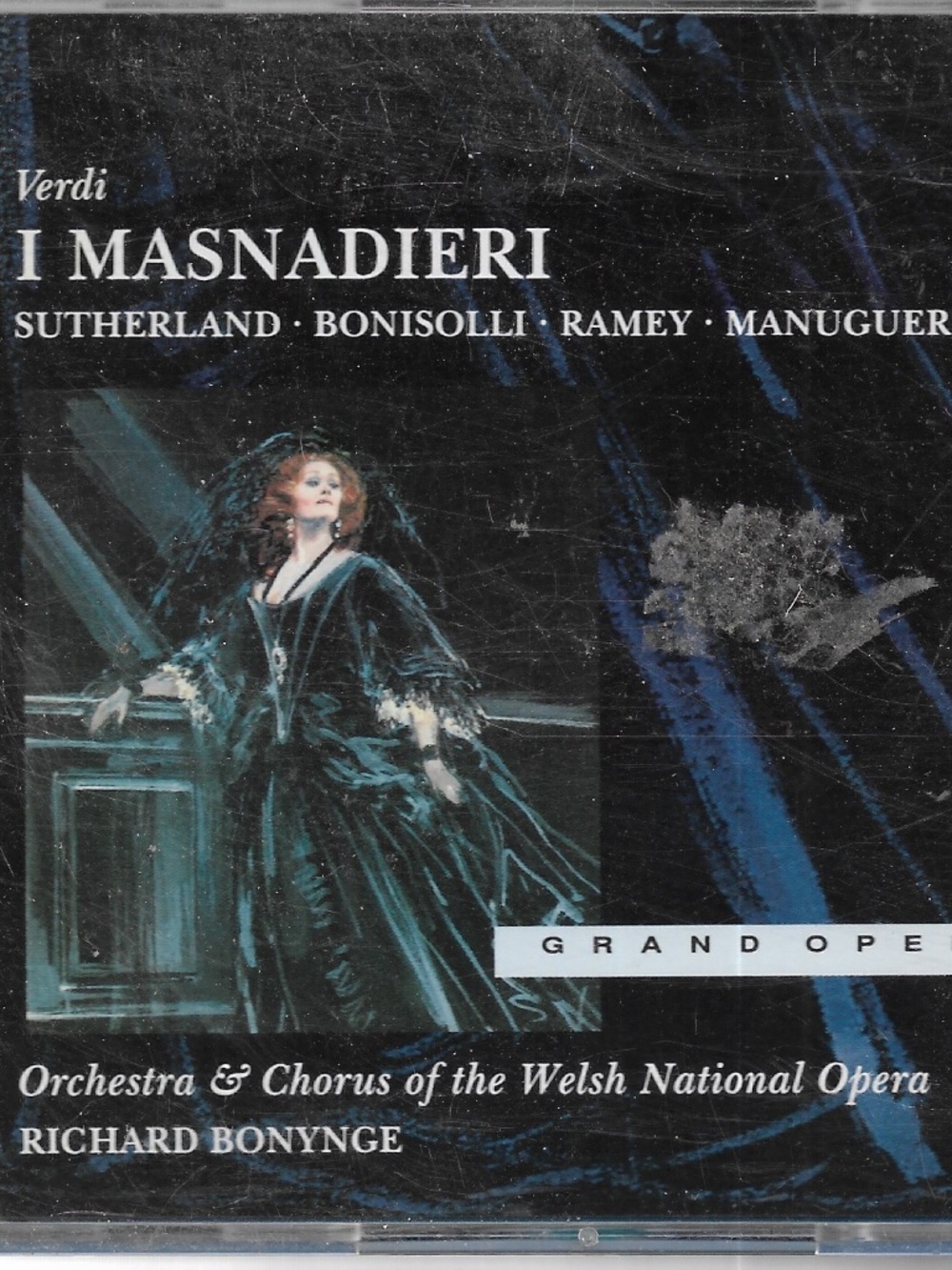 Verdi's I Masnadieri 2-CD Set Welsh National Opera Sutherland Bonynge Digital